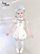 画像8: 【送料無料】Q315 ハートエプロンフリルセットアップ《予約受付》 (8)