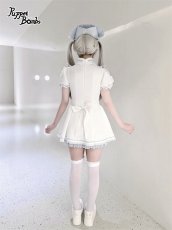 画像9: 【送料無料】Q315 ハートエプロンフリルセットアップ《予約受付》 (9)