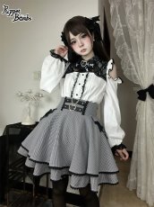 画像13: 【PuppetBombs】Q34 リボン&フリルティアードスカート (13)