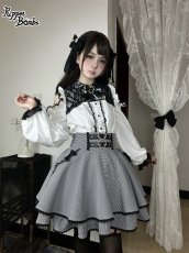 画像12: 【PuppetBombs】Q34 リボン&フリルティアードスカート (12)