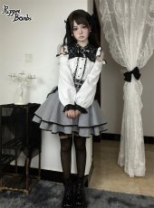 画像10: 【PuppetBombs】Q34 リボン&フリルティアードスカート (10)