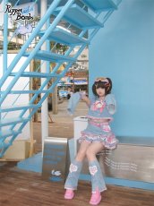 画像3: 【PuppetBombs】QS99 ハートデニムレッグカバー【30%OFF】 (3)