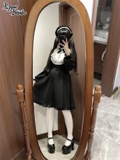 画像4: 【PuppetBombs】QS142ロングリボンベレー帽 (4)