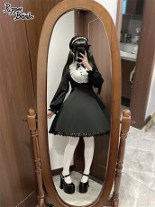 画像3: 【PuppetBombs】QS142ロングリボンベレー帽 (3)