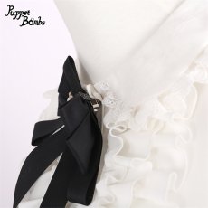 画像7: 【Puppet Bombs】Q359 お袖ぷっくりショルダー切り替えブラウス (7)