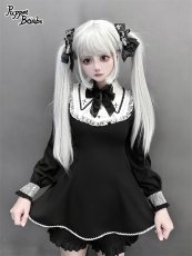 画像14: 【Puppet Bombs】Q381ヨーク切り替えクロス刺繍セットアップ (14)