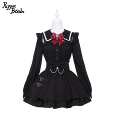 画像6: 【PuppetBombs】Q387 肩フリルボタンブラウス (6)