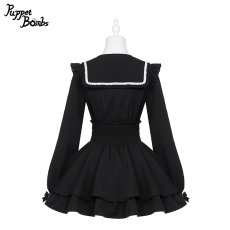 画像7: 【PuppetBombs】Q387 肩フリルボタンブラウス (7)