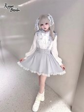 画像7: 【Puppet Bombs】Q389 ハートバックルサス付きスカート (7)