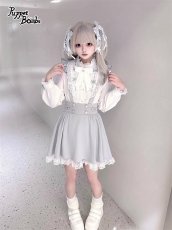 画像8: 【Puppet Bombs】Q389 ハートバックルサス付きスカート (8)