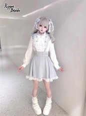 画像9: 【Puppet Bombs】Q389 ハートバックルサス付きスカート (9)