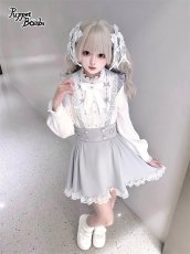 画像5: 【Puppet Bombs】Q389 ハートバックルサス付きスカート (5)