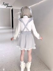 画像10: 【Puppet Bombs】Q389 ハートバックルサス付きスカート (10)