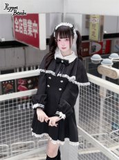 画像6: 【Puppet Bombs】Q396 ハートリボンケープ付きワンピース (6)