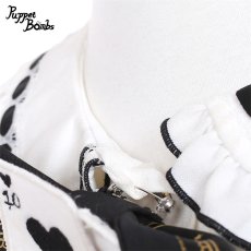 画像2: 【PuppetBombs】Q397 マジシャンガールオープンショルダーブラウス (2)