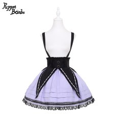 画像1: 【PuppetBombs】Q398 マジシャンガールスカート (1)