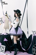 画像14: 【PuppetBombs】Q397 マジシャンガールオープンショルダーブラウス (14)