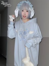 画像8: 【PuppetBombs】Q399 天使病パーカー (8)