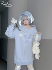 画像6: 【PuppetBombs】Q399 天使病パーカー (6)