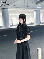 画像14: 【PuppetBombs】Q400 シフォンロングワンピース (14)