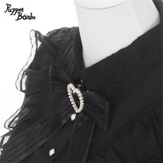 画像2: 【PuppetBombs】Q400 シフォンロングワンピース (2)