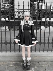 画像7: 【PuppetBombs】QS159 パールビジューリボンヘアクリップセット (7)