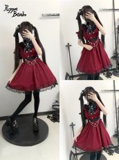 画像23: 【Puppet Bombs】Q402 オフショルハートレイヤード風ワンピース (23)