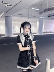 画像16: 【PuppetBombs】Q414 クロス変型襟セットアップ (16)