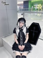 画像18: 【PuppetBombs】Q414 クロス変型襟セットアップ (18)