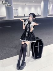 画像15: 【PuppetBombs】Q414 クロス変型襟セットアップ (15)