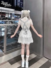 画像7: 【PuppetBombs】QS92 ハートチャームレースソックス (7)