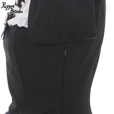 画像4: 【PuppetBombs】Q42 ハート3連リボン切り替えワンピース【50%OFF】【期間限定】 (4)