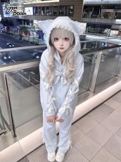 画像5: 【PuppetBombs】Q424レースラインスウェットパンツ (5)