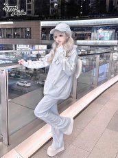 画像8: 【PuppetBombs】Q424レースラインスウェットパンツ (8)