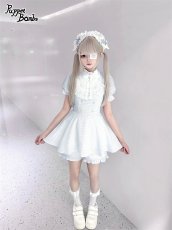 画像1: 【PuppetBombs】Q426ブルーチェックヨーク切り替えセットアップ【本店・通販限定】 (1)