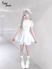 画像3: 【PuppetBombs】Q426ブルーチェックヨーク切り替えセットアップ【本店・通販限定】 (3)