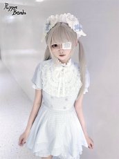 画像6: 【PuppetBombs】Q426ブルーチェックヨーク切り替えセットアップ【本店・通販限定】 (6)