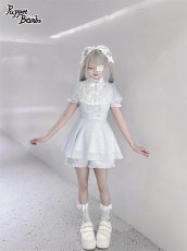 画像8: 【PuppetBombs】Q426ブルーチェックヨーク切り替えセットアップ【本店・通販限定】 (8)