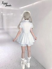 画像9: 【PuppetBombs】Q426ブルーチェックヨーク切り替えセットアップ【本店・通販限定】 (9)