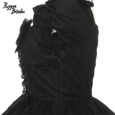 画像3: 【PuppetBombs】Q427 レースアップティアードワンピース (3)