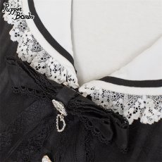 画像3: 【PuppetBombs】Q433シアーチェックレイヤード風ワンピース (3)