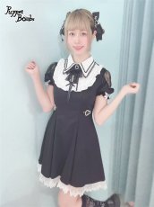 画像13: 【PuppetBombs】Q436 肩レースヨーク切り替えワンピース (13)