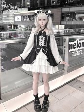 画像7: 【Puppet Bombs】Q444 オープンショルダーレースワンピース  (7)