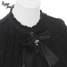 画像3: 【Puppet Bombs】Q458レースケープ風ブラウス (3)