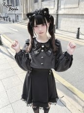 画像17: 【Puppet Bombs】QS222 パールチェーン×ビジューリボンクリップセット (17)