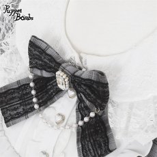 画像3: 【送料無料】Q471 グレーチェックヨークワンピース《予約受付》 (3)