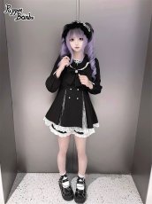 画像6: 【Puppet Bombs】Q472 リボンボックスプリーツセットアップ (6)