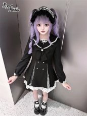 画像3: 【Puppet Bombs】Q472 リボンボックスプリーツセットアップ (3)