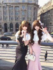 画像3: 【送料無料】QS240パールデコハートビジューリボンヘアクリップ《予約受付》【計5000円以上】 (3)