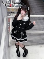 画像6: 【Puppet Bombs】Q482 ハートボタンツイードジャケット (6)